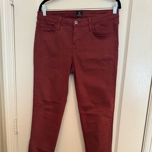 Just Black burgundy pants